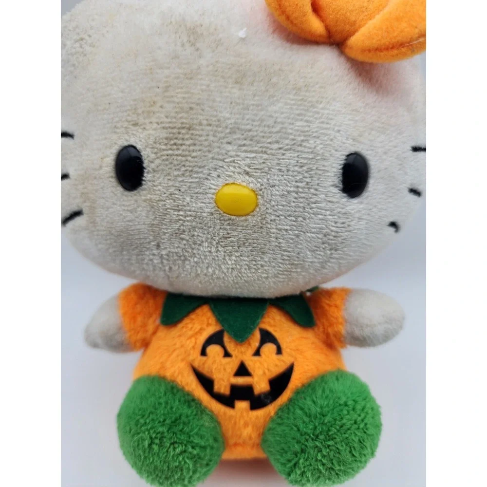 TY BEANIE‎ BABY HELLO KITTY PUMPKIN VINTAGE